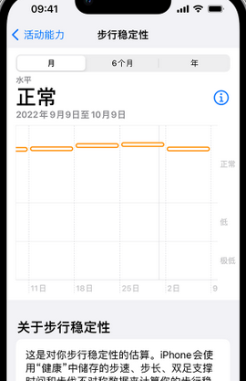 顺庆iPhone手机维修如何在iPhone开启'步行稳定性通知'