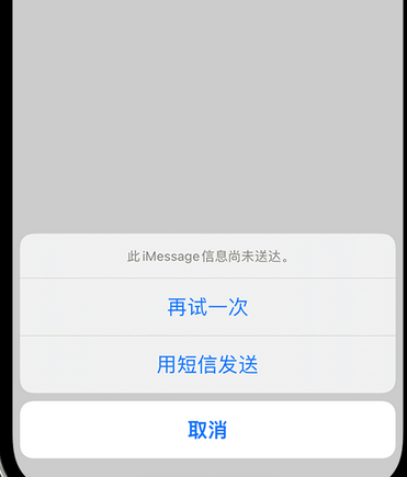 顺庆apple维修iPhone上无法正常发送iMessage信息