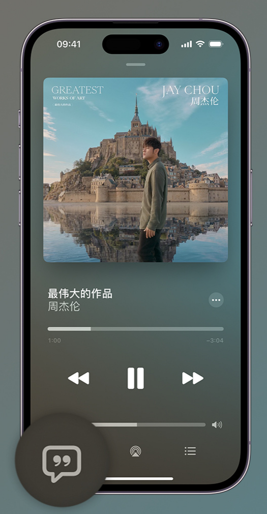 顺庆iphone维修分享如何在iPhone上使用Apple Music全新唱歌功能 